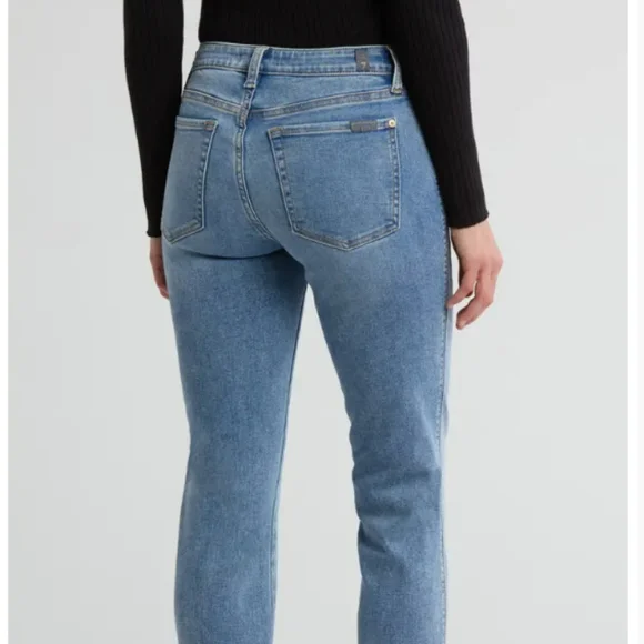 7 For All Mankind Kimmie Blue Jeans - Picture 1 of 7